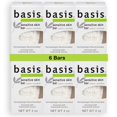 Basis Sensitive Skin Bar Soap for Body, Hands and Face, Unscented Soap