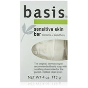 Basis Sensitive Skin Cleansing Bar - 4 oz