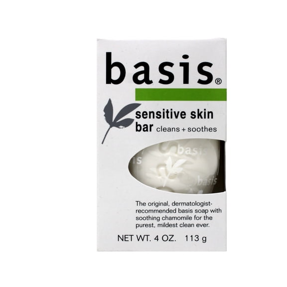 Basis Sensitive Skin Cleansing Bar - 4 oz