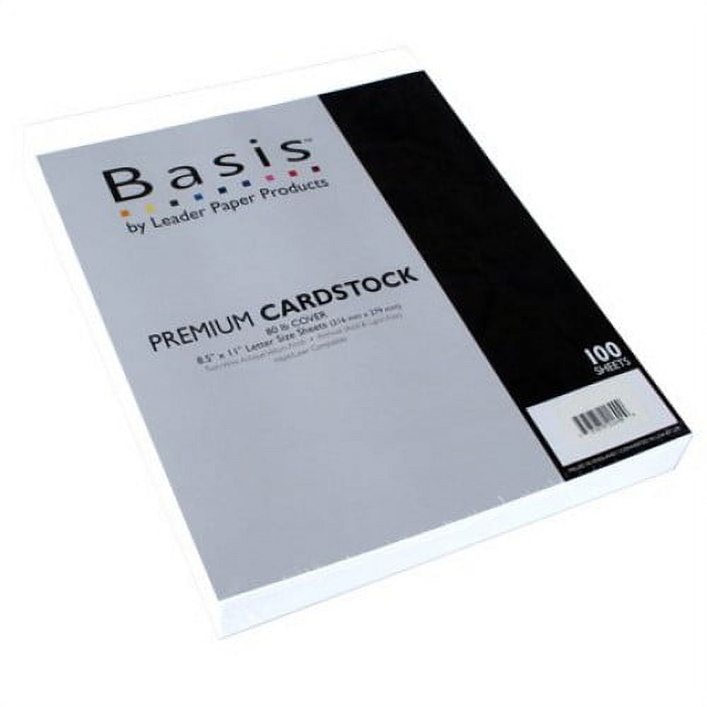 Grey 8-1/2-x-11 BASIS Paper, 50 per package, 104 GSM (28/70lb Text)