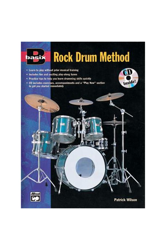 Pre-Owned Basix Rock Drum Method: Book & CD (Paperback) 088284718X 9780882847184
