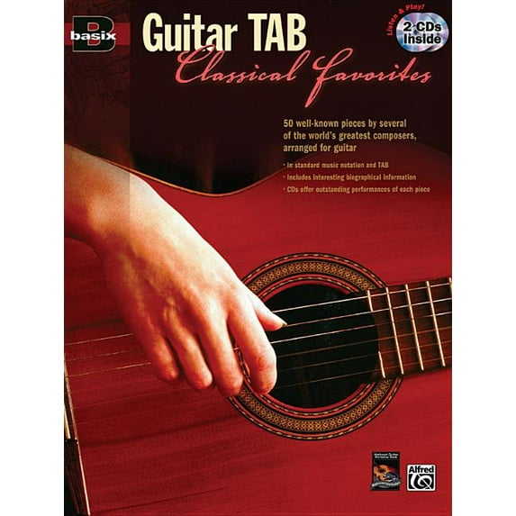 Basix(r): Basix Guitar Tab Classical Favorites: Book & 2 CDs (Paperback)