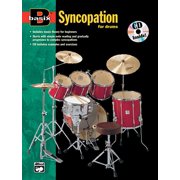 Basixr Basix Syncopation for Drums Book & Online Audio Paperback