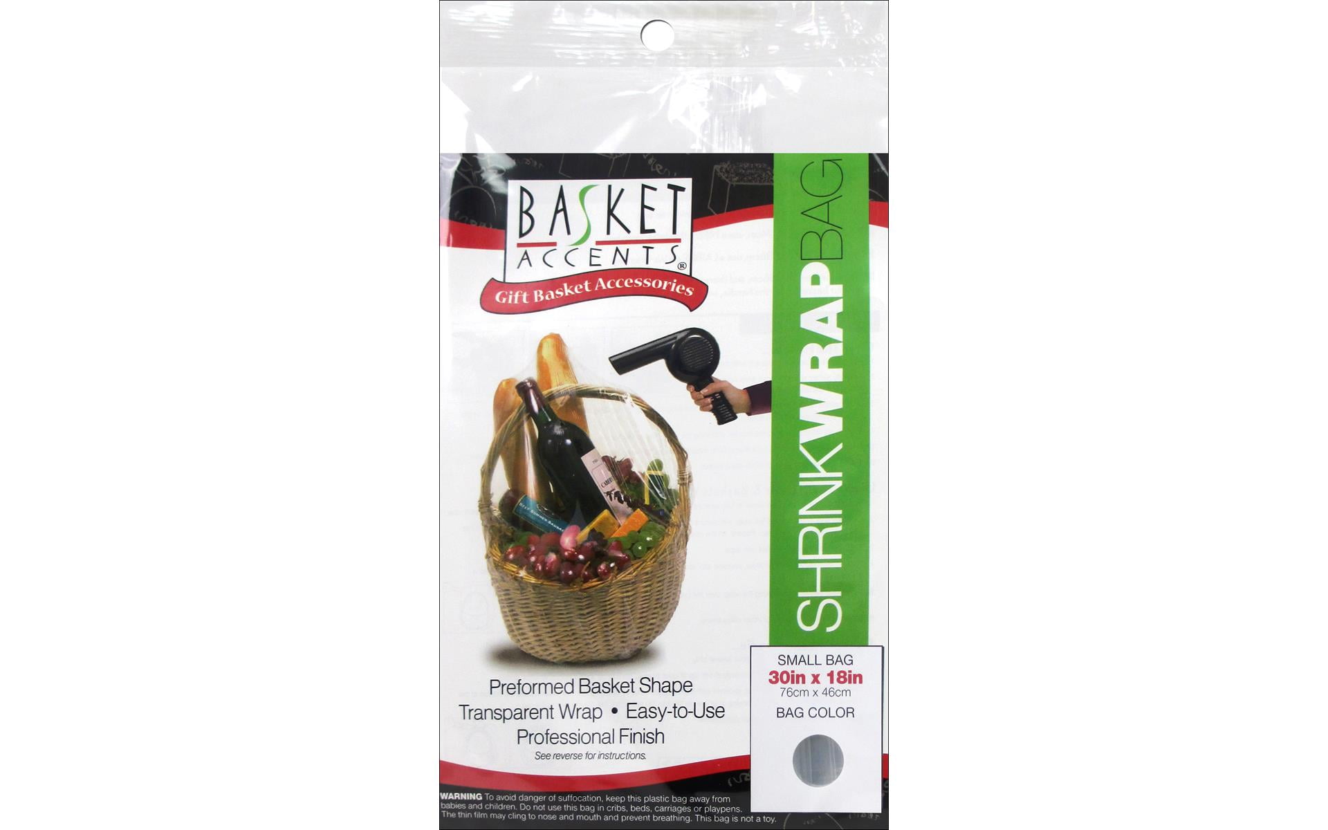 Basket Accents Shrink Wrap Bags