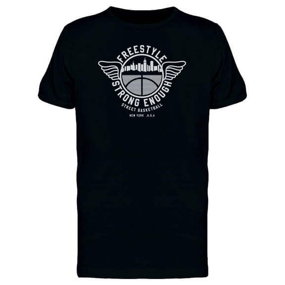 Basket Ball Sport Freestyle T-Shirt Men -Image by Shutterstock, Male 3X-Large