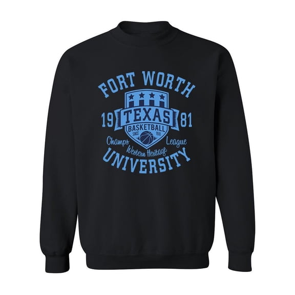 Basket Ball Texas Vintage Design Sweatshirt Men -Image by Shutterstock, Male Small