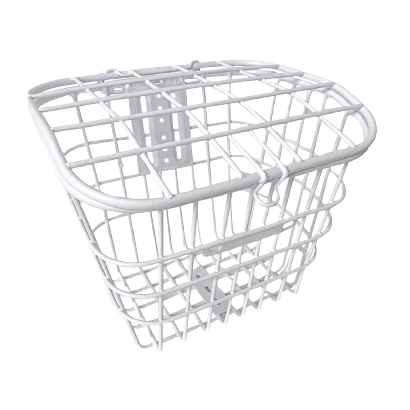 Basket Bike Front Cargo Basket Dogs Carrier Travel Frame Basket Storage
