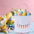 thumbnail image 1 of Basket Clearance! YZEGDCH Large Easter Basket Easter Bunny Bags Easter Decorations for Easter Egg Hunts Decorations Candy Gifts Storage, 1 of 6