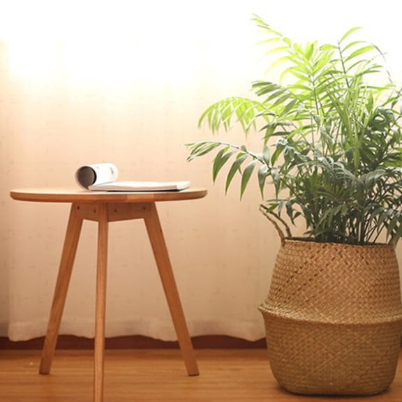 Basket,Container Flower Plant Dsfen Dcor Flowers Herbs Plant Dcor Round Shape Picnic Planter Round Shape Woven Planter Shape Picnic Container Herbs Fruit Siuke Dcor Ers Herbs