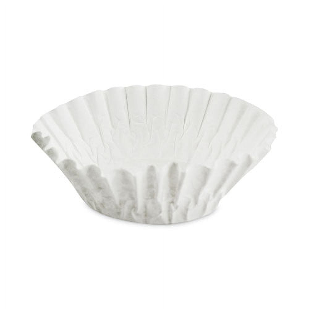 Basket Filters for Drip Coffeemakers, 10 to 12 Cup Size, White, 200/Pack Basket Filters for Drip Coffeemakers, 10 to 12 Cup Size, White, 200/Pack