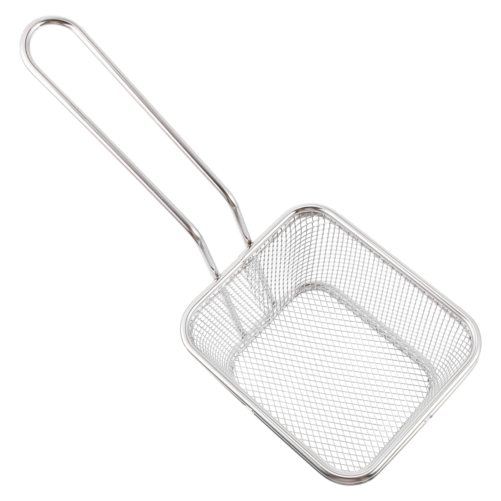 Basket Fried Mini Air Fryer Stainless Steel Serving Utensils French