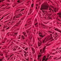 Basket Grass,Crinkle Cut Tissue Paper for Easter Gift Box Wrapping Packing Filling,Recyclable DIY Craft Basket Shred Confetti Raffia Paper Filler,100g 3.53oz Party Decoration(Red)