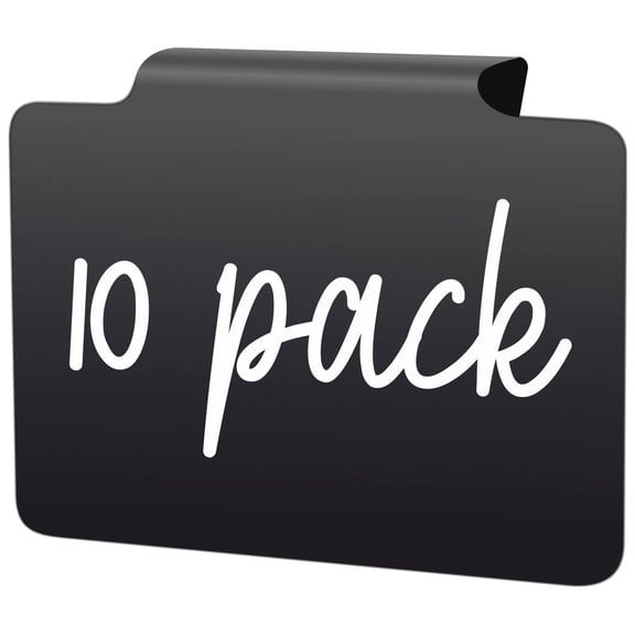 Basket Labels Clip On for Pantry Organization Storage Baskets Bin Labels 10 Pcs
