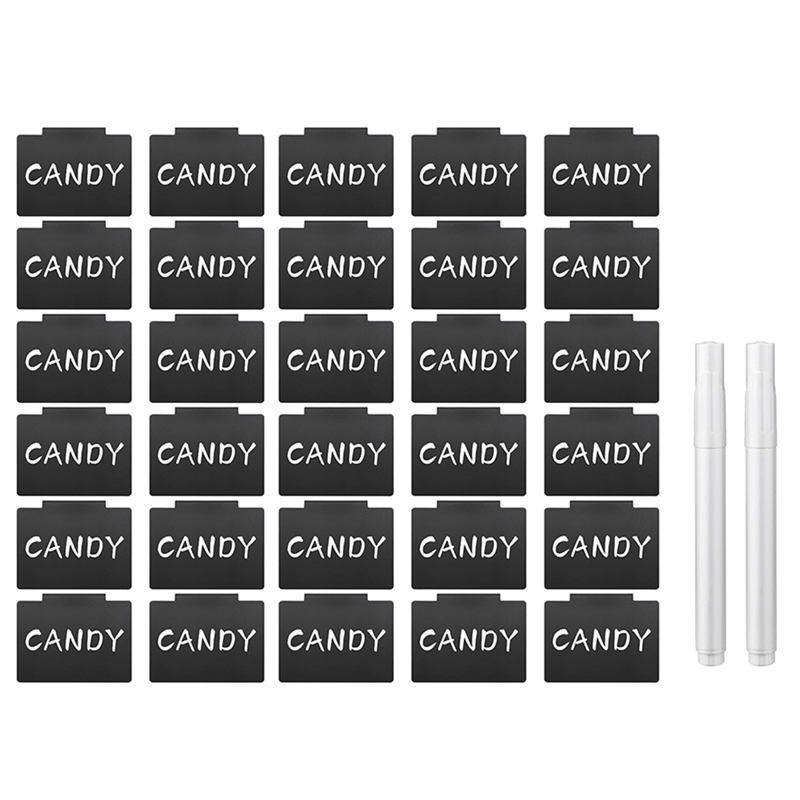Basket Labels Clip on for Storage Bins - Plastic Removable Bin Dry ...