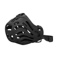 thumbnail image 1 of Basket Muzzle, Breathable Cover Dog Mouth Guard, Adjustable Strap Anti-Biting Dog Muzzle for Large Dogs, Soft Silicone Muzzle for Large Sized Dog, This Black Dog Basket Muzzle, 1 of 6