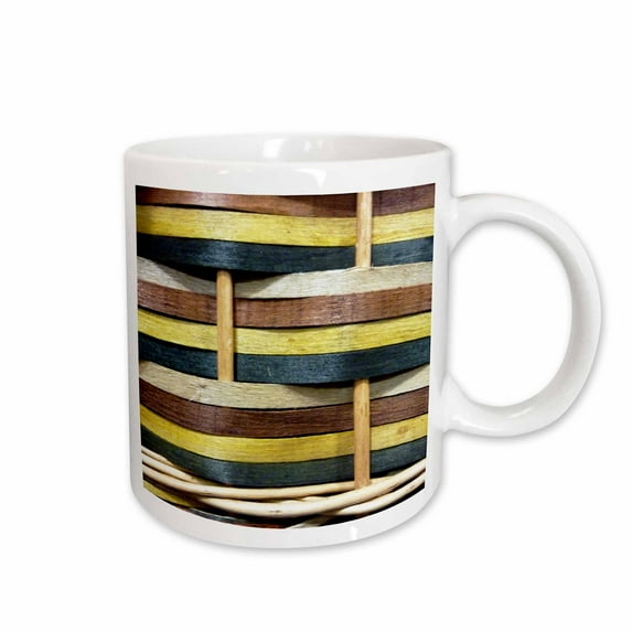 3drose, Basket Weave, 15oz Mug