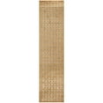thumbnail image 1 of Basket Weave Pattern Rug in Peach (2 ft. 6 in. x 10 ft. Runner), 1 of 4