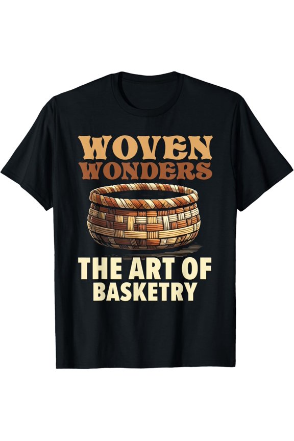 Basket Weaving Modern Quilting Basket Weaver T-Shirt