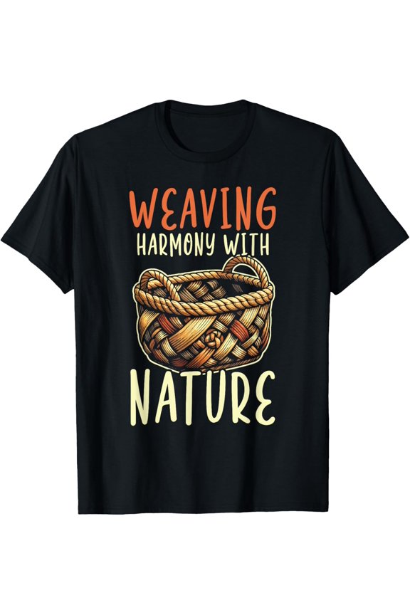 Basket Weaving Modern Quilting Basket Weaver T-Shirt