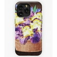 thumbnail image 1 of Basket With Iris Flowers Art M2992 Phone Case for iPhone 17 16 15 14 13 12 11 Pro Max, 1 of 2