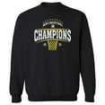 thumbnail image 1 of Basketball 2025 Champions Apparel - Wolverine Fans Unisex Crewneck Sweatshirt (Black, Small), 1 of 1