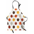 thumbnail image 1 of Basketball Apron Ball Pattern in Earthen Tones Competition Sports Professional League Game Player, Unisex Kitchen Bib Apron with Adjustable Neck for Cooking Baking Gardening, Multicolor, by Ambesonne, 1 of 3