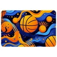 thumbnail image 1 of Basketball Area Rugs: Polyester Non-Slip Machine Washable Floor Carpet Office Rug, 1 of 6