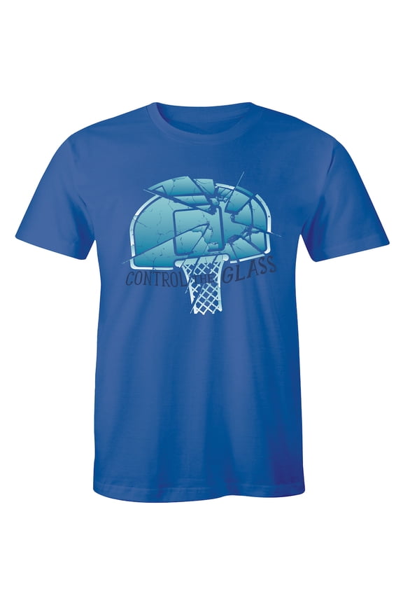 Basketball Athletic Designer Control the Glass Men Outdoor Sports Game T-Shirt
