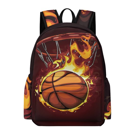 Basketball Backpack 17 Inch Basketball1 Schoolbag Travel Cartoon Backpacks