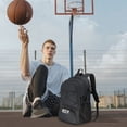 thumbnail image 1 of Basketball Backpack, Large Capacity Travel Backpack with Shoe Compartment, Multi-Zone Storage for Sports Equipment, Laptop, and Daily Essentials, 1 of 6