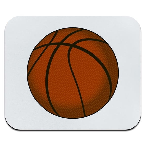 Basketball Ball Low Profile Thin Mouse Pad Mousepad