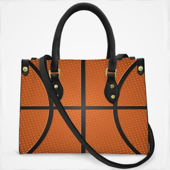 Basketball Ball Texture Cross Body Bags For Women Small Leather Female Handbags Fashion Top-Handle Totes