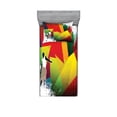 thumbnail image 1 of Basketball Bedding Set with Sheet & Covers, Sports Jump Background Geometrical Shapes Paint Splashes Modern Art, Printed Bedroom Decor 2 Shams, 4 Sizes, Multicolor, by Ambesonne, 1 of 3