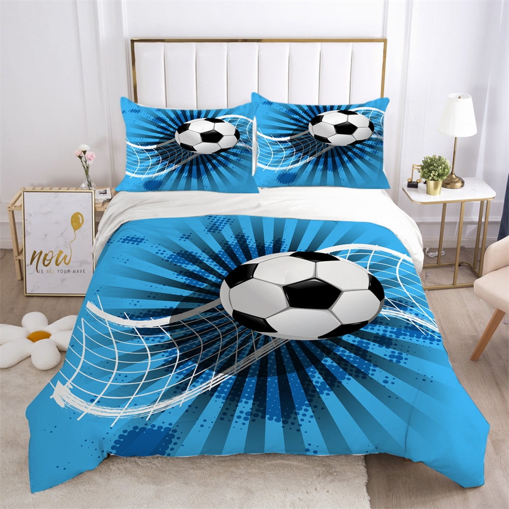 Basketball Bedding Sets,3D Sports Themed Bedding AllSeason Quilted