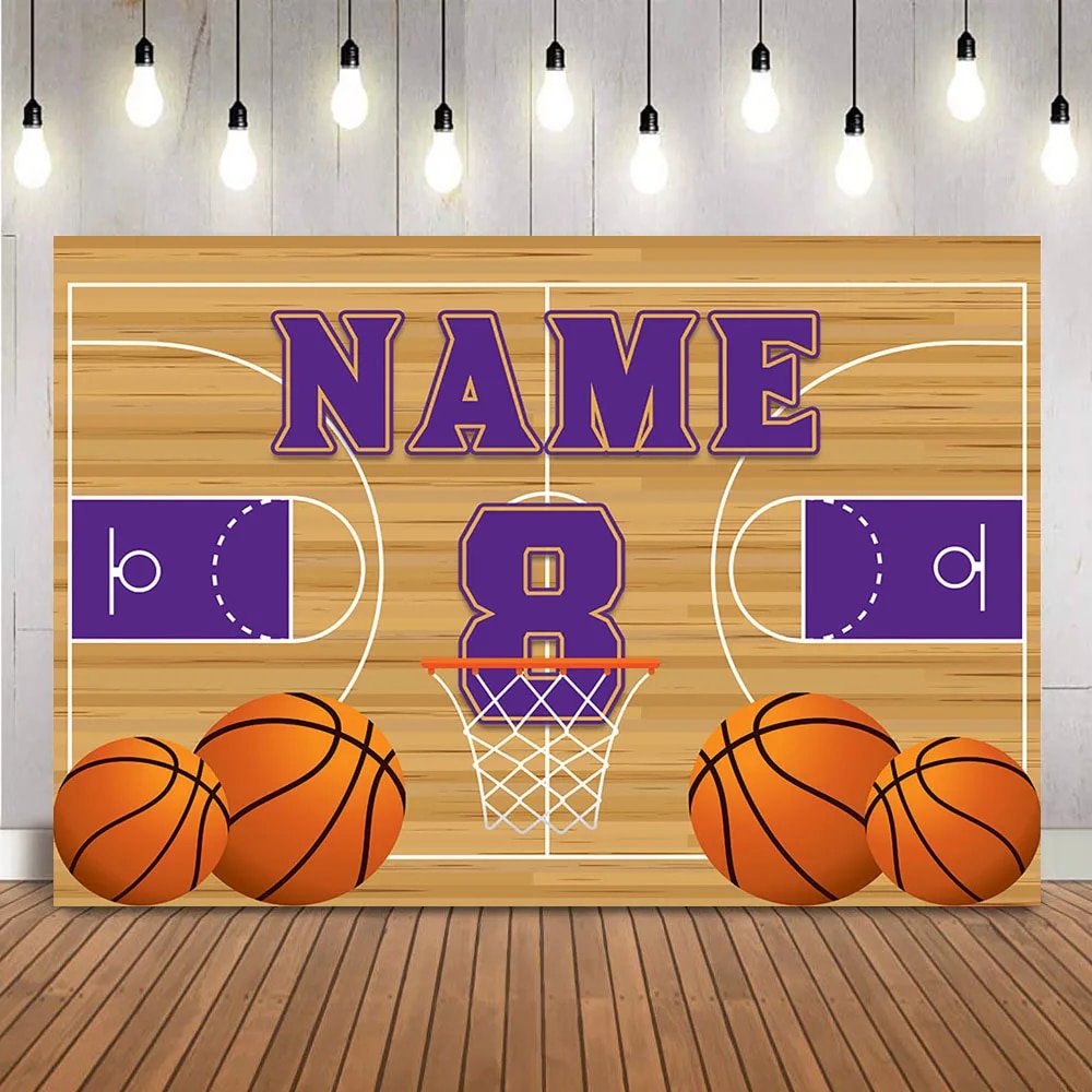 Basketball Birthday Party Customize Backdrop Boy Child Happy Birthday Basketball Birthday Party Customize Backdrop Boy Child Happy Birthday
