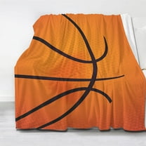 Basketball Blanket Warm Ultra-Soft Basketball Throw Blankets 60X50 Inches Basketball Team Player Blankets Gift for Girls Boys Kids Women Men
