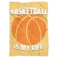 thumbnail image 1 of Basketball Blanket for Boys Men Soft Warm Basketball Throw Blankets for Teen Boys Room Decor Couch Bed Living Room, 1 of 1