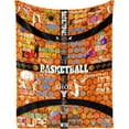 thumbnail image 1 of Basketball Blankets - Basketball Blankets Basketball Gifts for Men Boys Plush Basketball Blanket for Couch Bed Sofa Home Decor 60"X80", 1 of 6