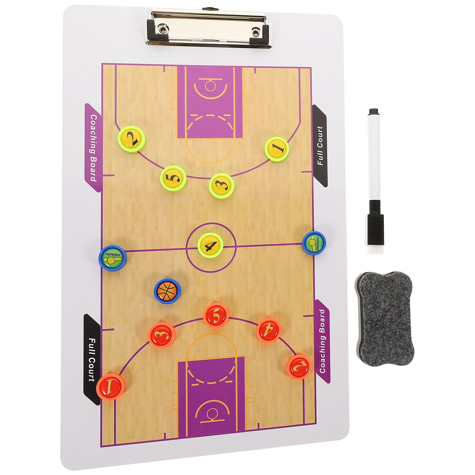 Basketball Board Drainage Basket Dry Erase Basketball Coaches Board Basketball Equipment Dry