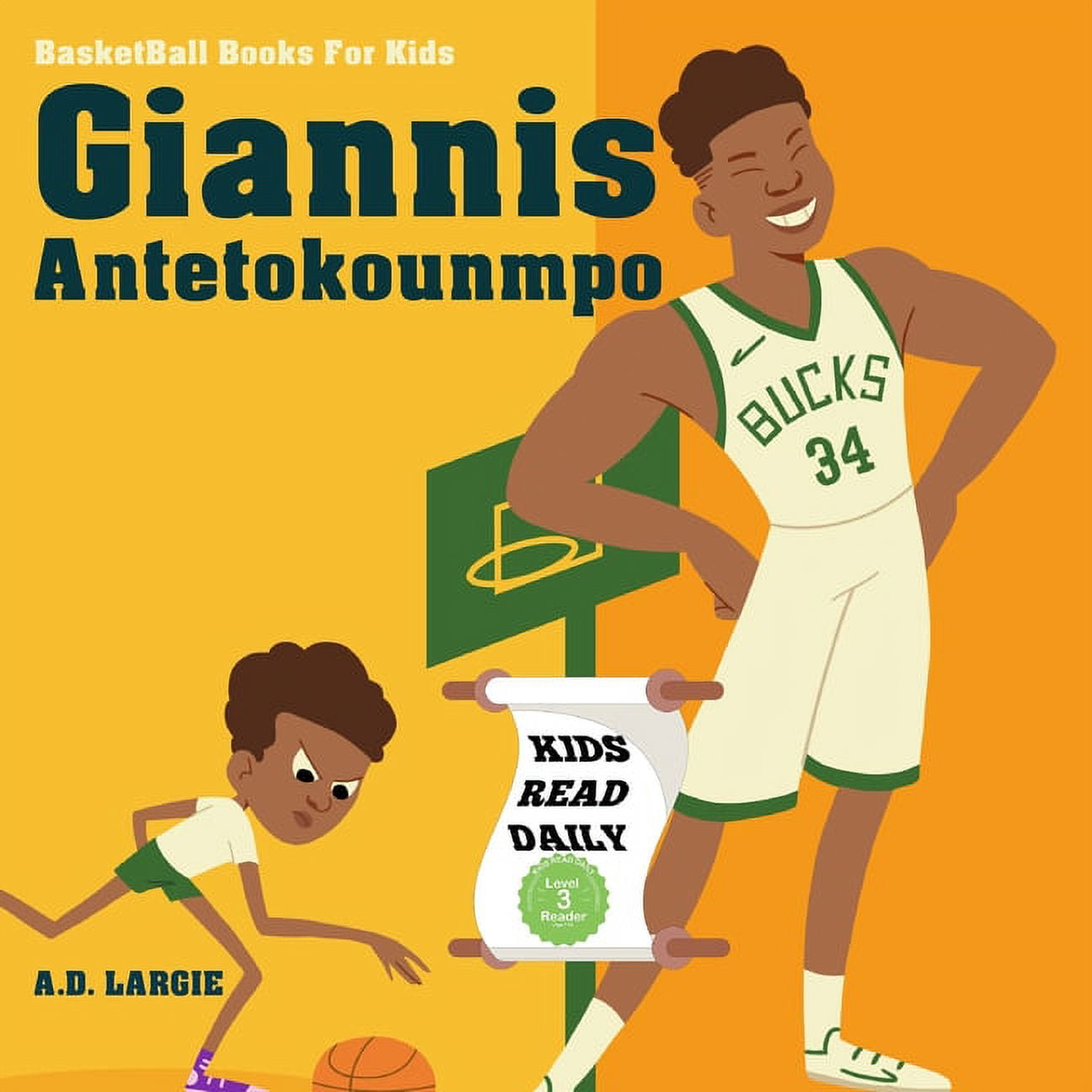 Basketball Books for Kids Giannis Antetokounmpo I Can Read Books