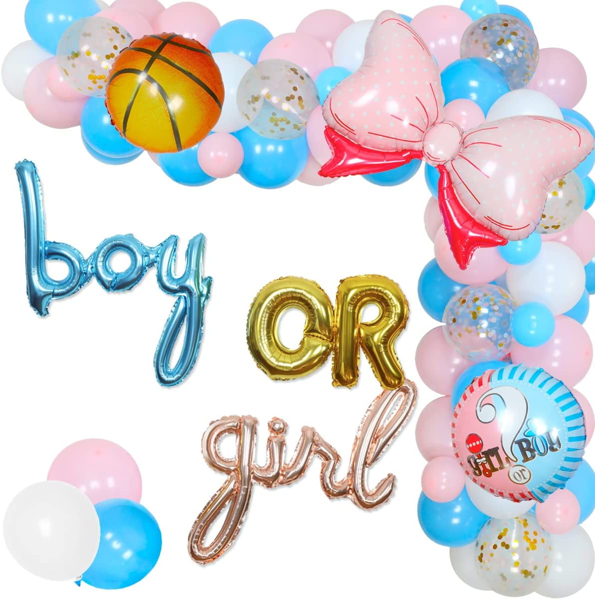 Box Glitter Bomb Prank Package Gender Reveal Decorations Balloon