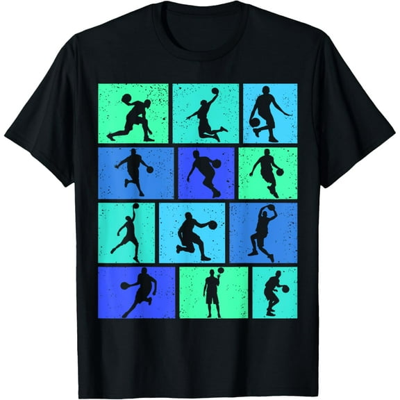 Basketball Boys Kids Men T-Shirt