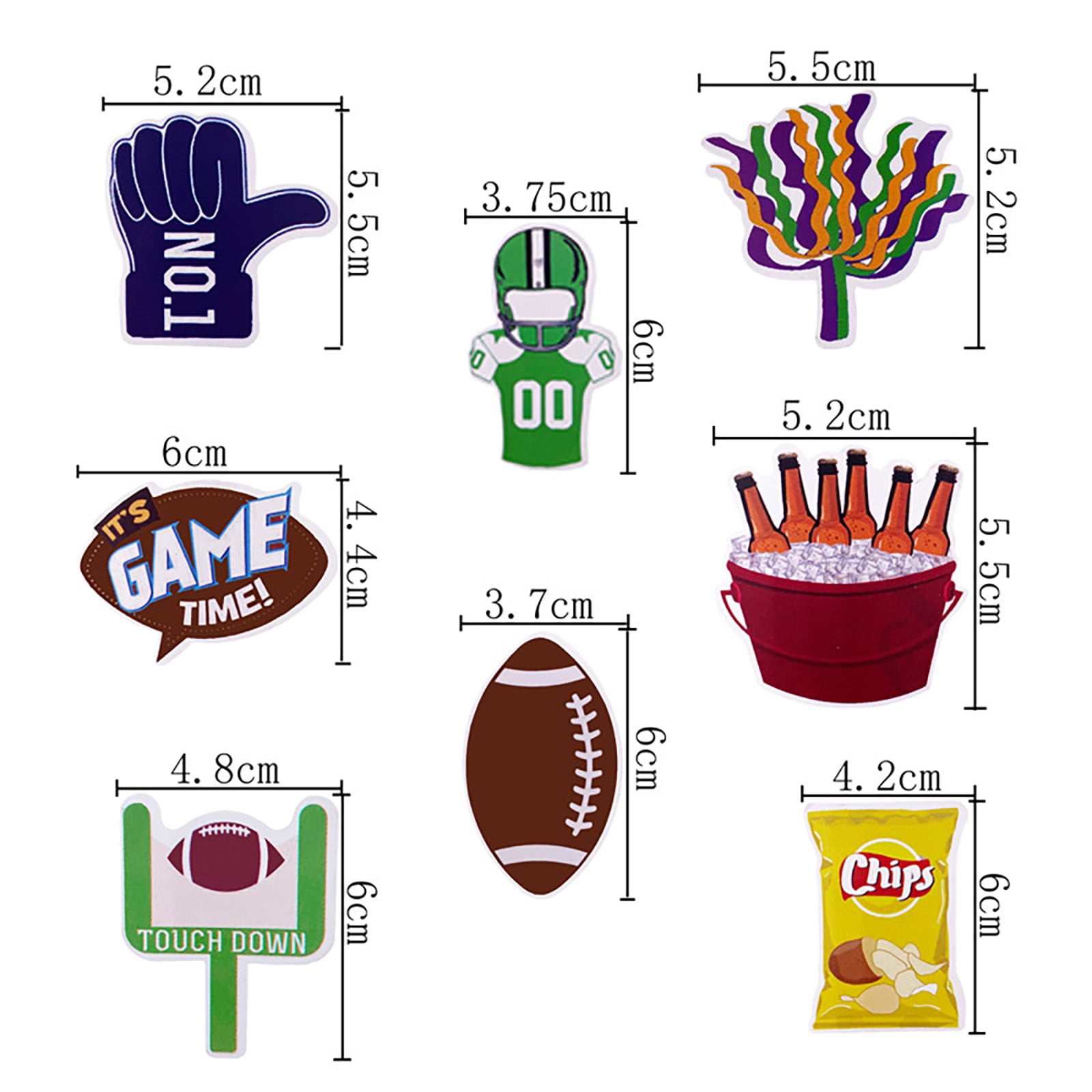 Basketball Cake Topper Mailbox Decorations Graduation Cup Topper Space