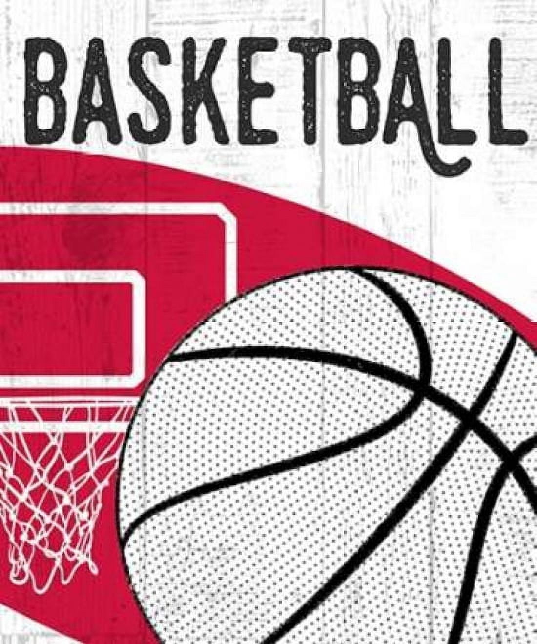Basketball Canvas Art - Aubree Perrenoud (20 x 24)