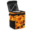 thumbnail image 1 of Basketball Car Garbage Can - Foldable, with Lid, Leak-proof, Hanging Storage Bag - Trash Can for Car, Car Trash Bin, 1 of 6