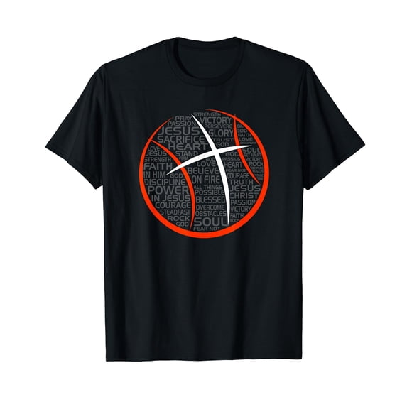 Basketball Christian Athlete Jesus T-Shirt