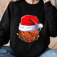 thumbnail image 1 of Basketball Christmas Boy Sport Winter Holiday Fun Apparel Sweatshirt, up to size 5XL, 1 of 2