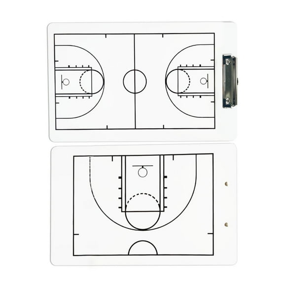 Basketball Coaches Board, Professional Football Tactic Board Training Assistant Equipment with Erasable Write Wipe Pen