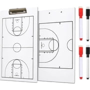 Basketball Coaching Board, Coach Tactical Basketball Clipboard, Basketball Accessories with Marker Pen, Basketball Dry Erase Clipboards for Coach