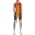 thumbnail image 1 of Basketball Court Art Women's One Piece Yoga Jumpsuits Leggings Playsuit Gym Suit Fitness Running Athletic Clothes Gym Wear Set, 1 of 6